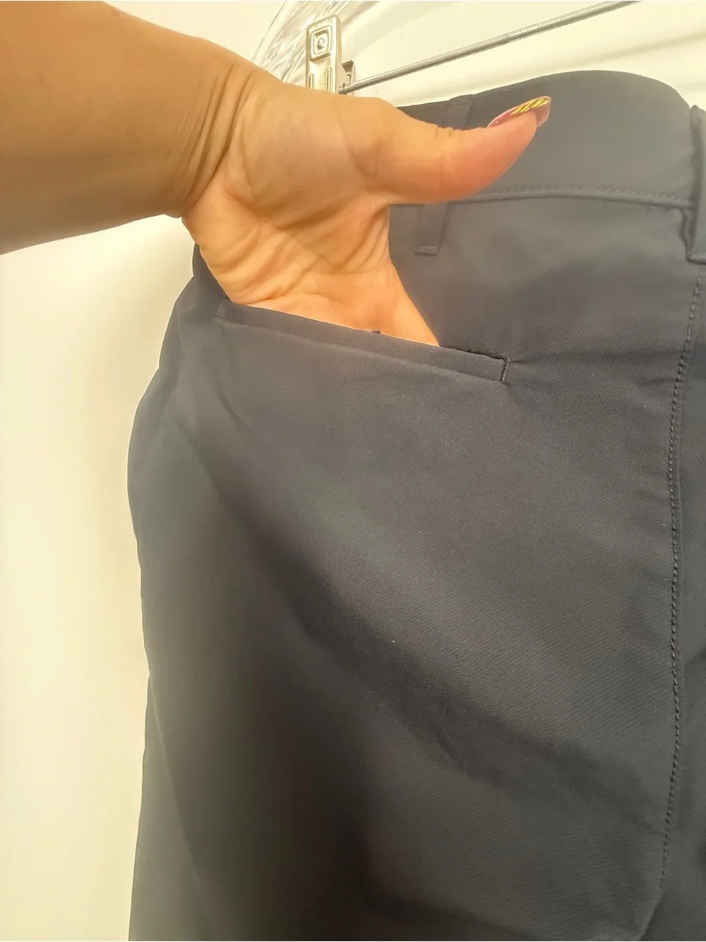 Banana Republic Men's Black Stretch Dress Pants